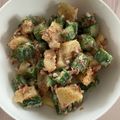Reo14☆'s cooksnap of when they made じゃがいもとおくらの和風ポテトサラダ.