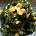 クックGYVXH9☆'s cooksnap of when they made ふきの葉ゴマ味噌.
