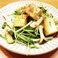 かなりんココりん's cooksnap of when they made 水菜としめじの厚揚げ炒め.