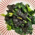 なーなちゃん's cooksnap of when they made ほうれん草の韓国海苔あえ.