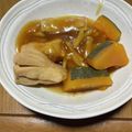 クックchitann's cooksnap of when they made 鶏かぼちゃ煮物♪簡単慢性疲労に漢方薬膳.