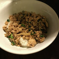 まんだちゃん's cooksnap of when they made 挽き肉とれんこん☆シャキウマそぼろ丼.