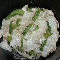 55才のおじさん's cooksnap of when they made 豚バラと大葉ともやしの酒蒸し.