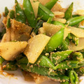 ジューシーフルーツ's cooksnap of when they made ◎スナップエンドウとかぶのごま和え◎.