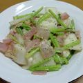 55才のおじさん's cooksnap of when they made 美味しい！カブとベーコンのガーリック炒め.