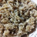 子供ネギ星人's cooksnap of when they made 超簡単☆まいたけごはん.