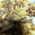 mikity0426's cooksnap of when they made 人気ＮＯ．１☆節約☆　豚肉　たまご.