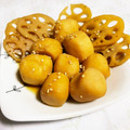 ★おにぎりMAN★'s cooksnap of when they made 子供がもりもり食べる蓮根と里芋の煮物.