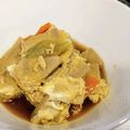 YuIRittsu's cooksnap of when they made 高野豆腐と人参の玉子とじ.