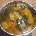 Yokchina's cooksnap of when they made 南瓜とワカメの味噌汁♪.