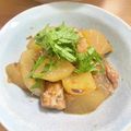 __おもち's cooksnap of when they made 大根とサバ味噌煮缶で♪簡単煮物.