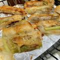 tomitomico's cooksnap of when they made カリモチ【アスパラベーコンの生春巻き焼き.
