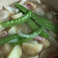 ﾌﾞﾚﾝﾀﾞ's cooksnap of when they made 超簡単キレイ☆ 絹さや 筋とり.