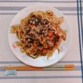 ふくmama✨✨'s cooksnap of when they made ☆レタス焼きそば☆.