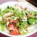 ☆jun☆66's cooksnap of when they made トマトとサラダチキンのやみつき中華あえ.