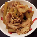 OGmm's cooksnap of when they made フキと豚肉の煮物.