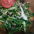 fu♪♪'s cooksnap of when they made 簡単☆豆苗としめじともやしのわかめナムル.
