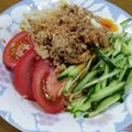 や～たん食堂's cooksnap of when they made 冷麦で☆ビビン麺.