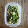 みるく茶's cooksnap of when they made 小松菜と卵の野菜炒め♪簡単フライパンで.
