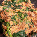 ふぃるぷ's cooksnap of when they made ほうれん草とサバ味噌煮缶の簡単和え物.