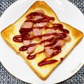 にきけん's cooksnap of when they made ウインナーでピザトースト.