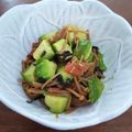 ペキのリリー's cooksnap of when they made 私の好きなアボカドの食べ方♪和風梅和え.