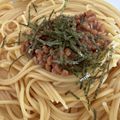 mht☆'s cooksnap of when they made レンジで簡単♩美味しい納豆パスタ.