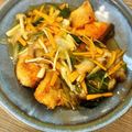 クックTU0TQN☆'s cooksnap of when they made 鮭のお酢ときのこ野菜のタップリあん☆.