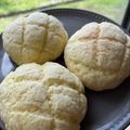 momochan♡'s cooksnap of when they made ふわサクッ＊HBお任せメロンパン.