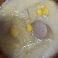 snow012's cooksnap of when they made 野菜たっぷり◎やさしいスキムミルクスープ.