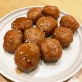 natsu____'s cooksnap of when they made 鶏つくね♪鶏ももひき肉でふわふわ〜.