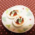 龍青空ママ's cooksnap of when they made ゆで卵de簡単おつまみ☘️デミグラチーズ.