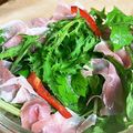 ちょこふみ's cooksnap of when they made 生ハムとエンダイブの彩りサラダ.