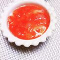 めみたん☆'s cooksnap of when they made すり下ろし苺のヨーグルト♡.