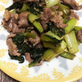 みりん調味料's cooksnap of when they made 小松菜と牛肉のソース炒め.