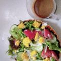 ☆ミルミル's cooksnap of when they made ねりごまとポン酢だけでドレッシング.