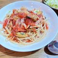 クックDLF009☆'s cooksnap of when they made シーフード★トマトスープパスタ.