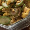 MULA's cooksnap of when they made アスパラの根元と卵の炒め物.