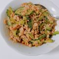 マルジェラ's cooksnap of when they made ★ゴーヤとひき肉のピリ辛味噌炒め★.