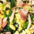 やえまりも's cooksnap of when they made ☆簡単☆やみつきレタたま炒め.