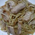 vivian1225's cooksnap of when they made もやし焼きそば（身内専用）.