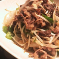 クック☆やーっ！'s cooksnap of when they made 牛肉ともやしのオイスターソース炒め.