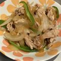 Stacieee's cooksnap of when they made 新玉ねぎと豚バラの甘辛炒め.
