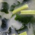 yikar1's cooksnap of when they made ❀ふきのお味噌汁❀.