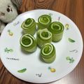 め目め's cooksnap of when they made お弁当に！クルクルきゅうりチーズ.