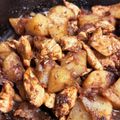 ZUBORA料理's cooksnap of when they made 『鶏胸肉とジャガイモのバルサミコ酢炒め』.