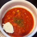 クックTD02D9☆'s cooksnap of when they made 鶏むね肉とひよこ豆のトマトシチュー.