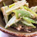 とも・たいママ's cooksnap of when they made 隠し味にお酢☆ オクラの胡麻あえ.