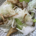 ＊まめゴマ＊'s cooksnap of when they made きのこのソテーとレタスのサラダ.