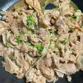 らんち☆'s cooksnap of when they made 簡単！豆苗入り豚の生姜焼き.